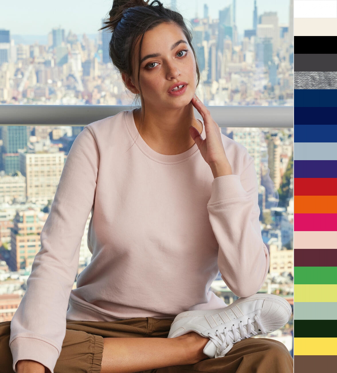 B&C: Inspire Crew Neck /women WW32B Markenmode und